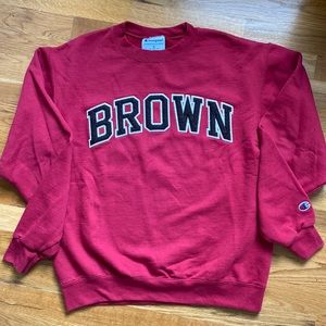 Brown University Champion college sweatshirt
